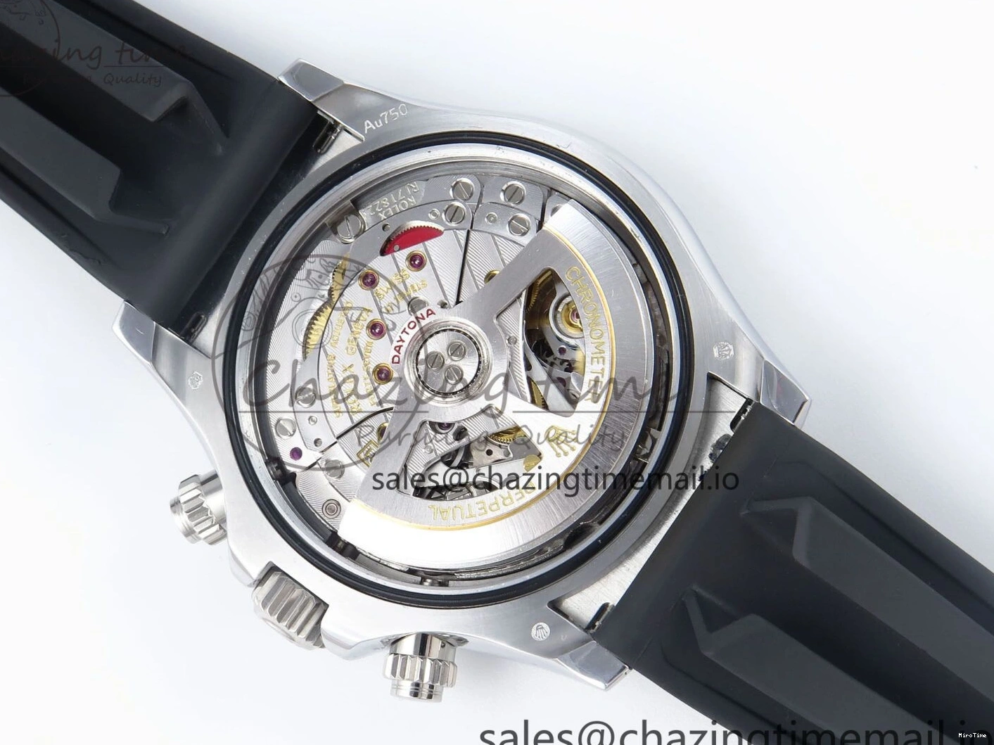 MiroTime 0411 Daytona 126519 QF 1:1 Best Edition Black Gray Dial on Oysterflex Strap QF4131 V Vibrant 340